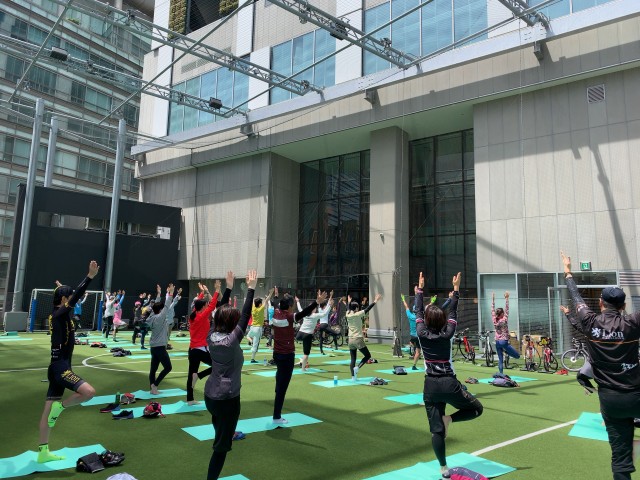 Yoga for Athletes@渋谷ストリームTORQUE SPICE & HERB, TABLE & COURT
